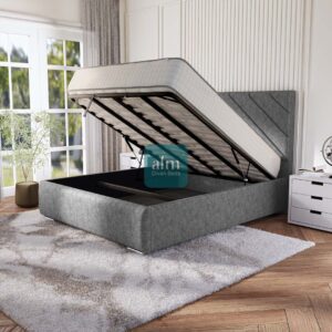 Chicago Upholstered Ottoman Bed