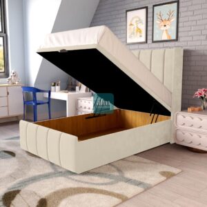 Cidra Kids Wingback Ottoman Divan Bed