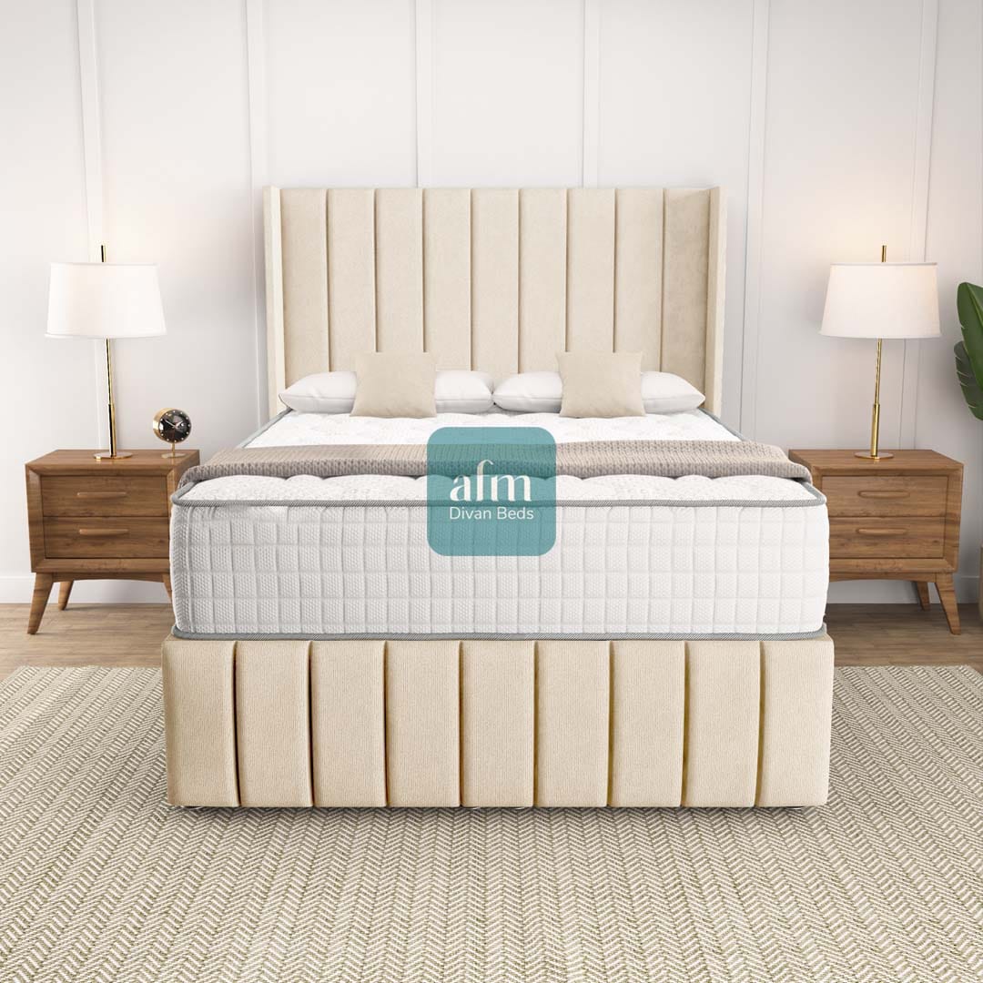 Cidra Wingback Ottoman Divan Bed