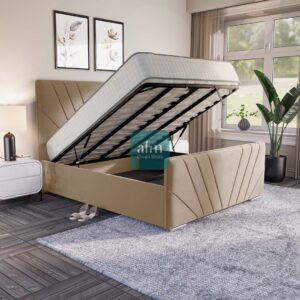 Fiji Sunrise Upholstered Ottoman Bed