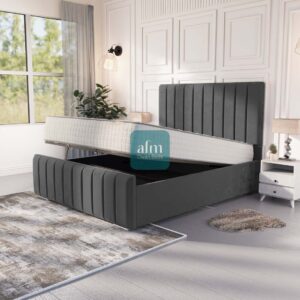 Lisbon Upholstered Ottoman Bed