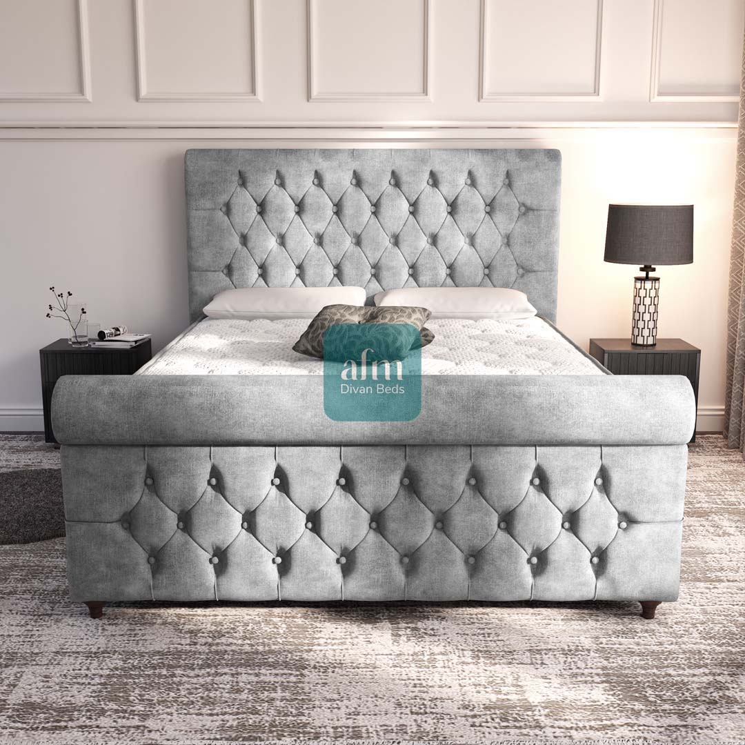 Melbourne Upholstered Ottoman Bed