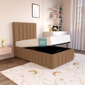 Milan Kids Upholstered Ottoman Bed