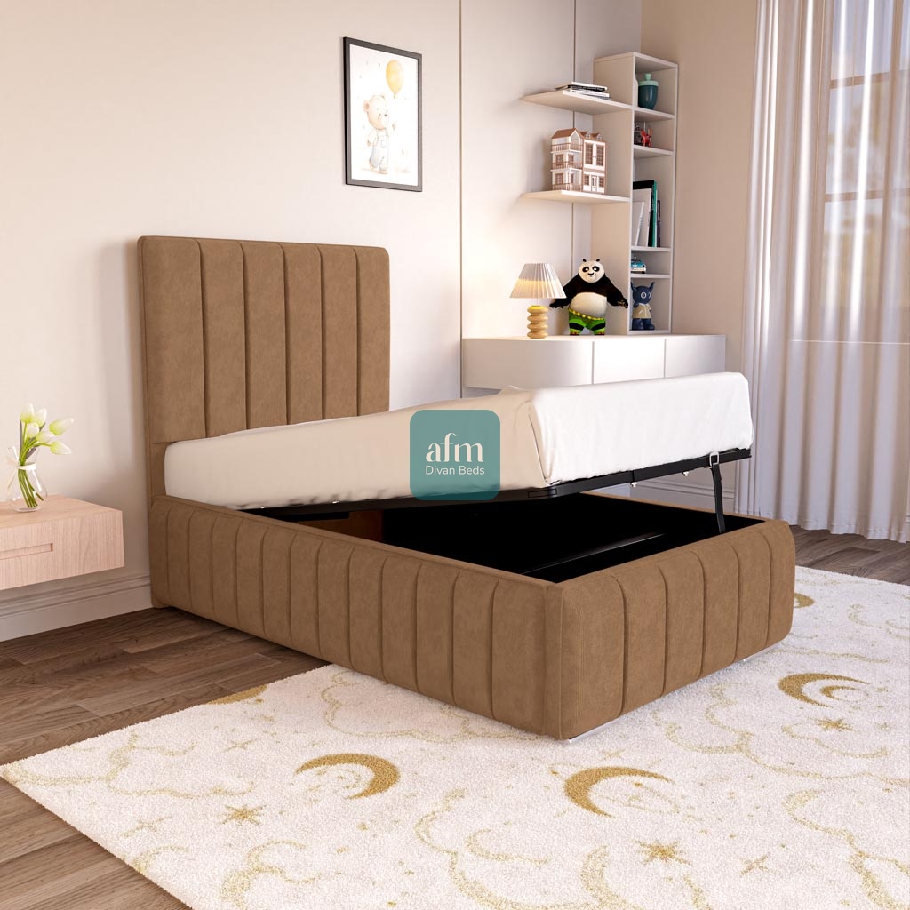 Milan Kids Upholstered Ottoman Bed