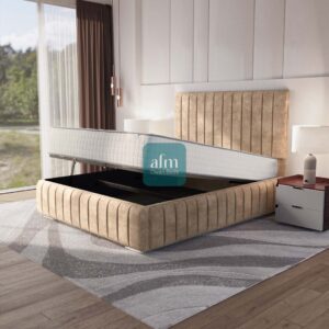 Milan Upholstered Ottoman Bed