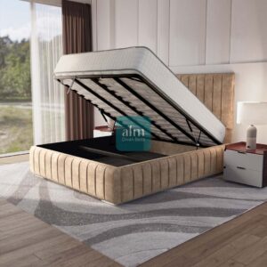 Milan Upholstered Ottoman Bed