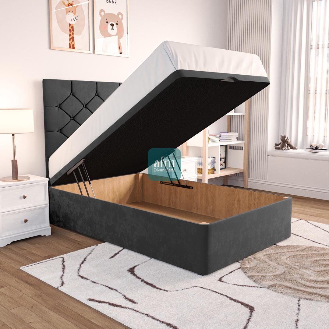 Seville Kids Chesterfield Ottoman Divan Bed