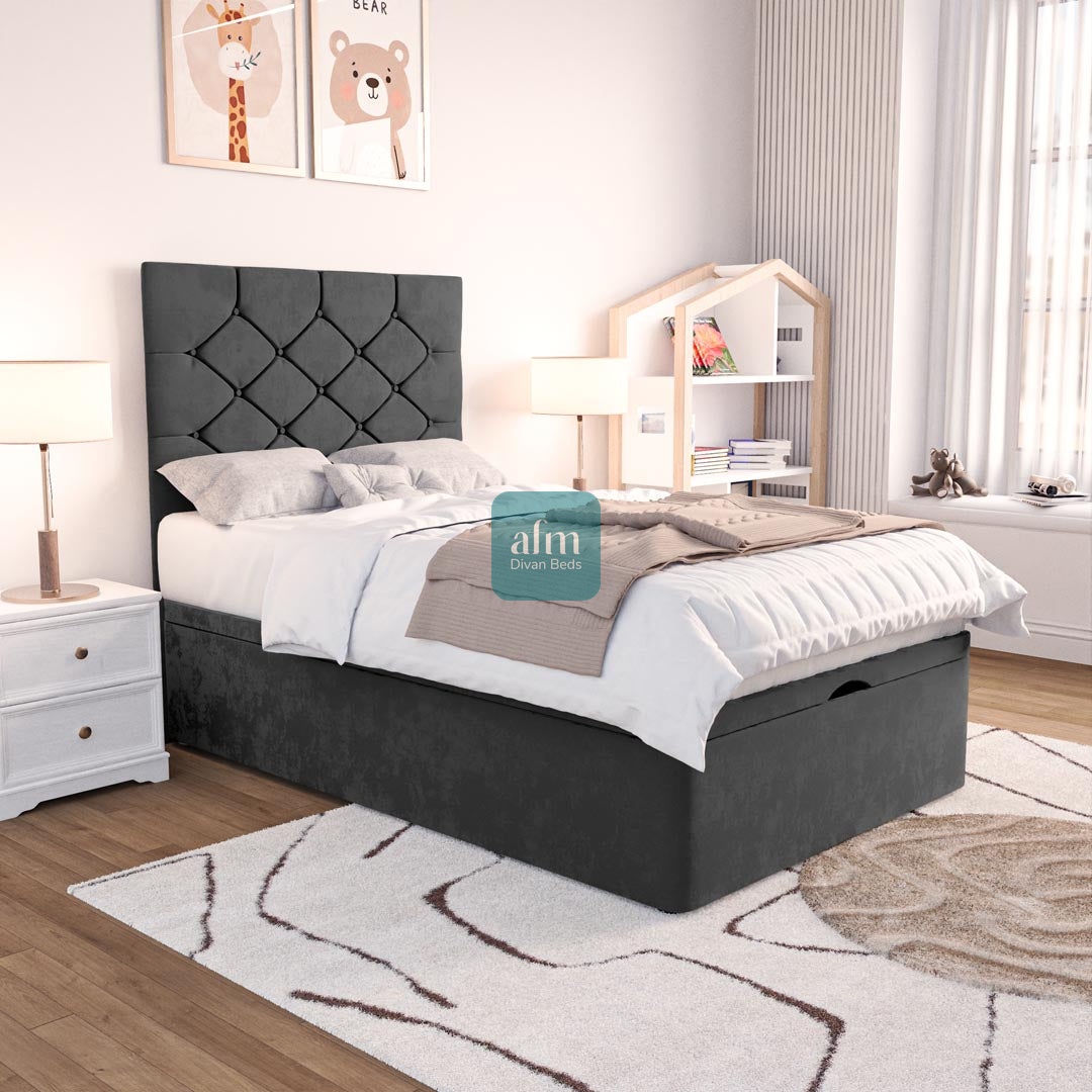 Seville Kids Chesterfield Ottoman Divan Bed