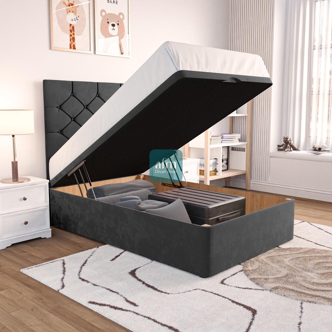 Seville Kids Chesterfield Ottoman Divan Bed