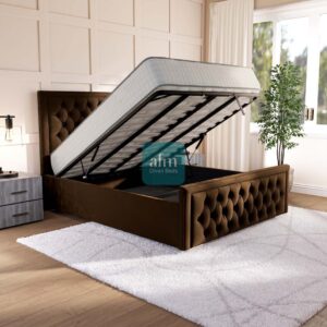 Valencia Upholstered Ottoman Bed