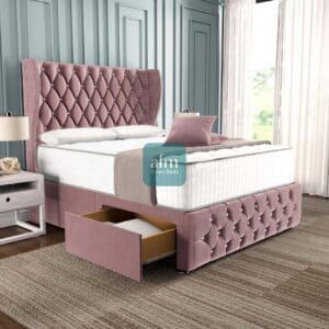 Monaco Wingback Divan Bed