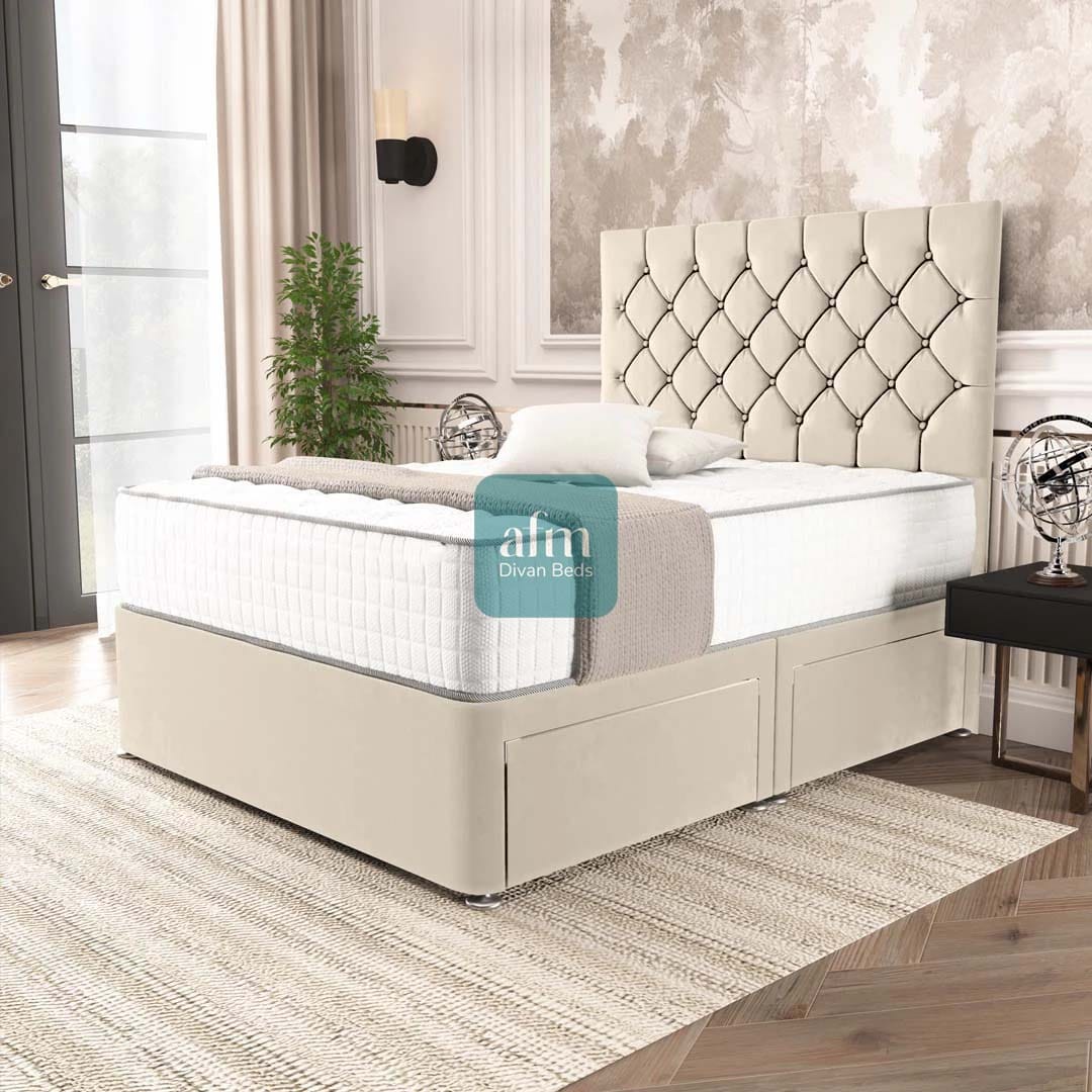 Seville Chesterfield Divan Bed - Image 3