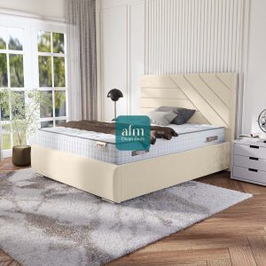 Cream Plush Velvet