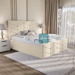 Cream Plush Velvet
