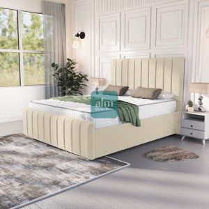 Cream Plush Velvet