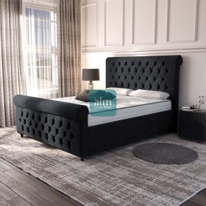 Black Plush Velvet