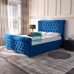 Blue Plush Velvet