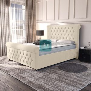 Cream Plush Velvet